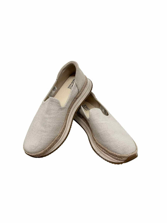 Toms Jocelyn Beige Slip Ons Shoe Size 8