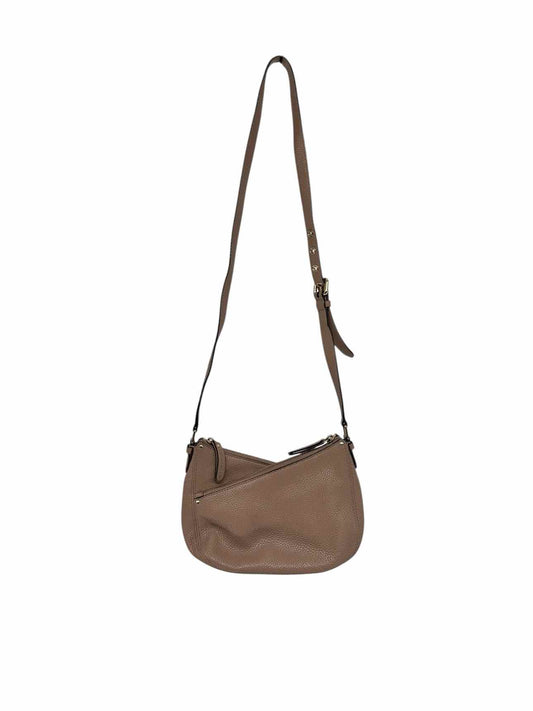 Michael Kors Beige Leather Crossbody