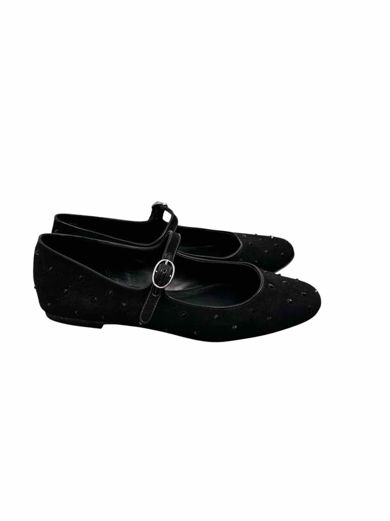 J. Crew Black Shoe Size 8 Mary Janes