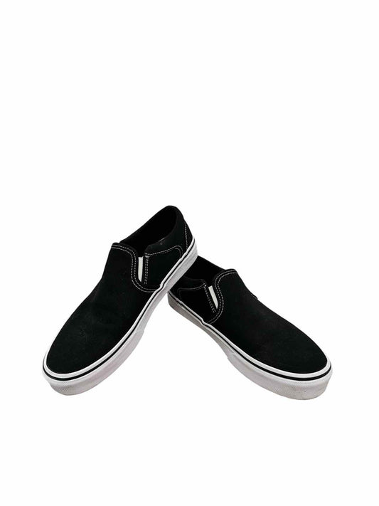 Vans Black Shoe Size 7.5 Slip Ons
