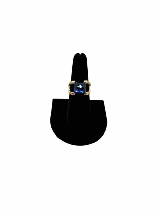 Dean Davidson Mini Plaza Ring in Celestial Blue