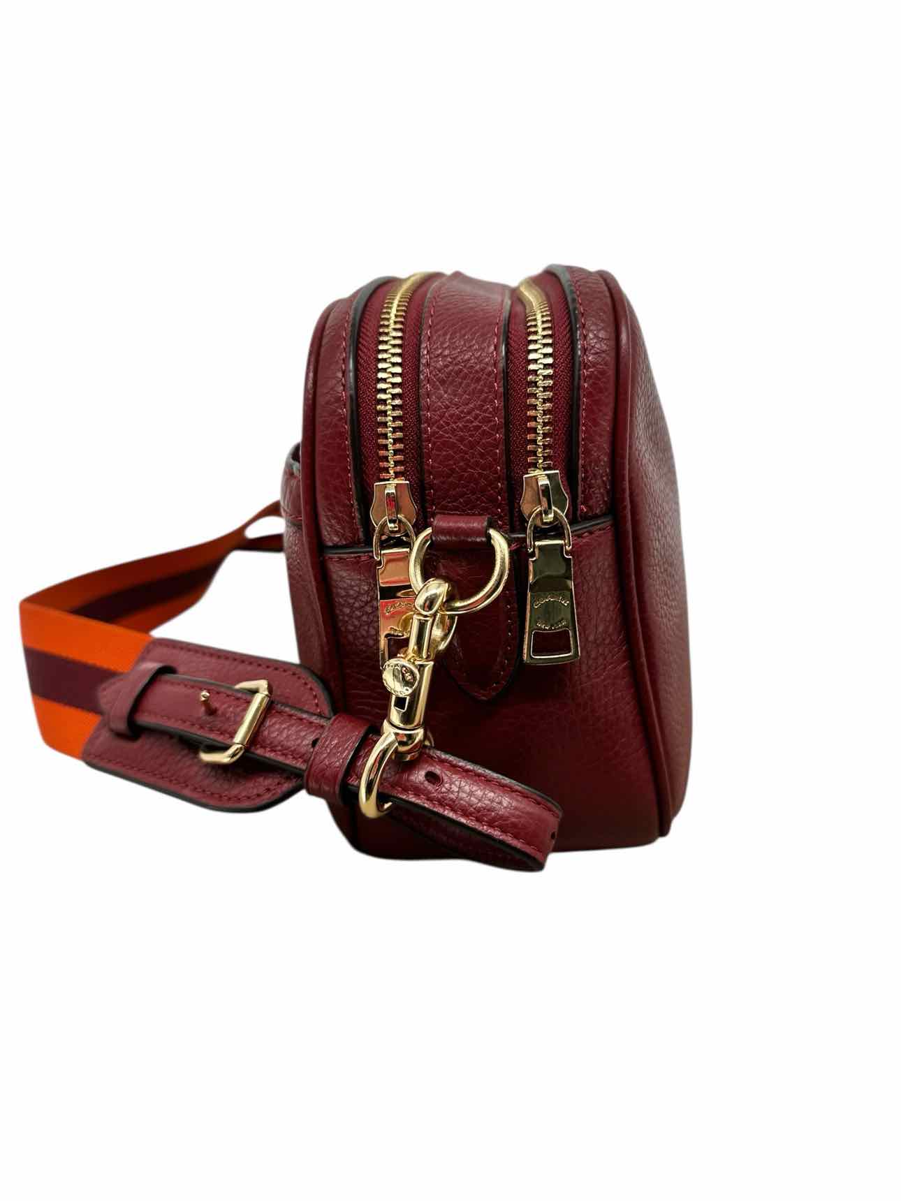 Coach Jamie Camera Bag Red Leather Crossbody