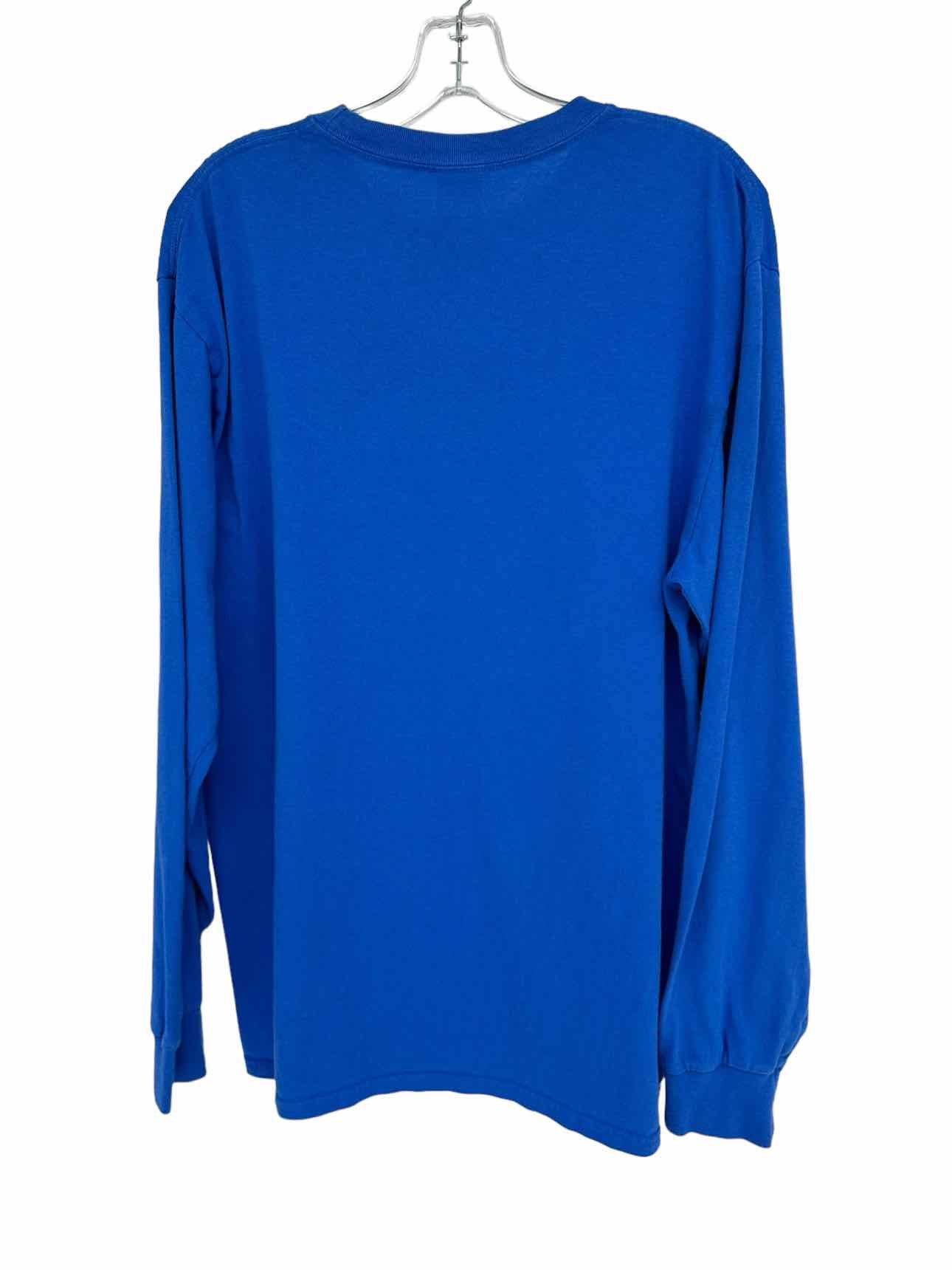 Port & Company Royal Blue  Long Sleeve Top Size L