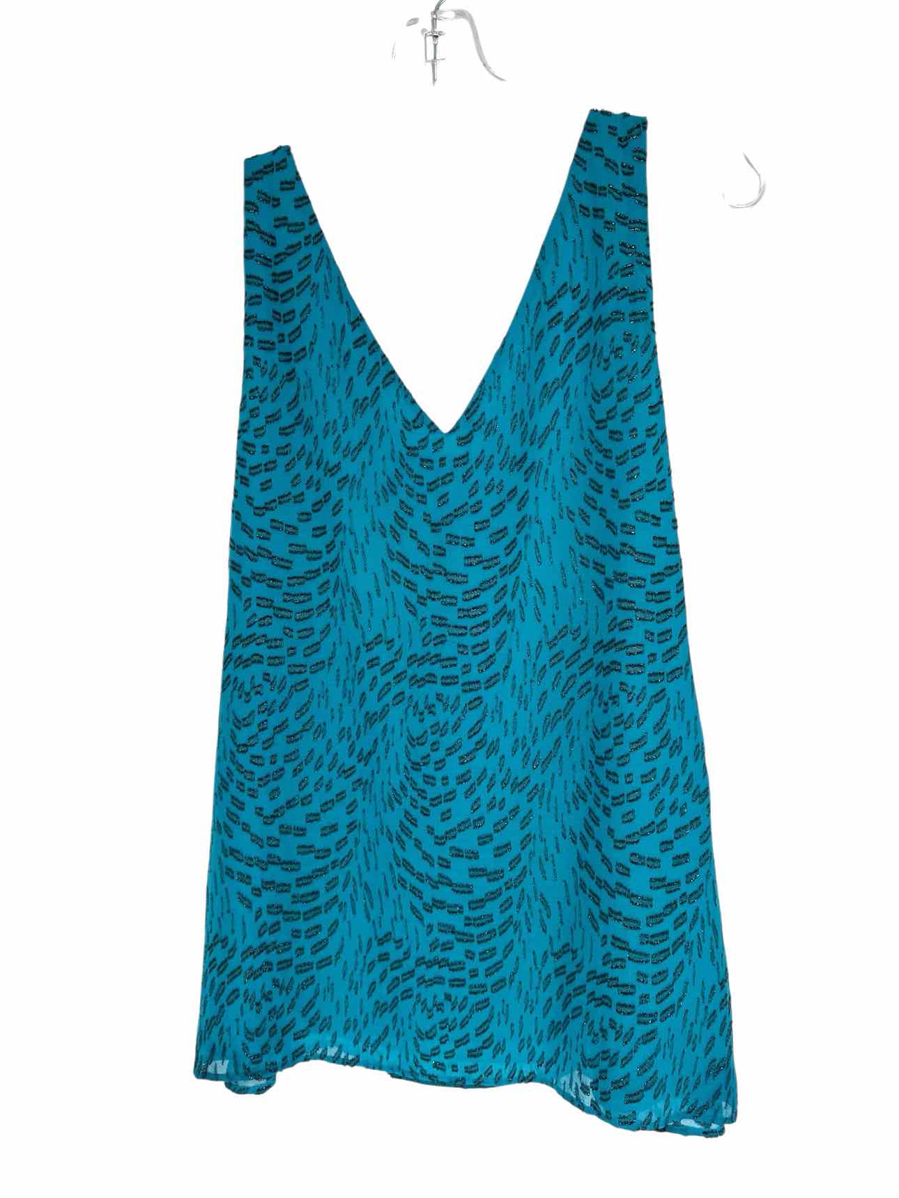 Lilly Pulitzer Teal Size L Sleeveless Top