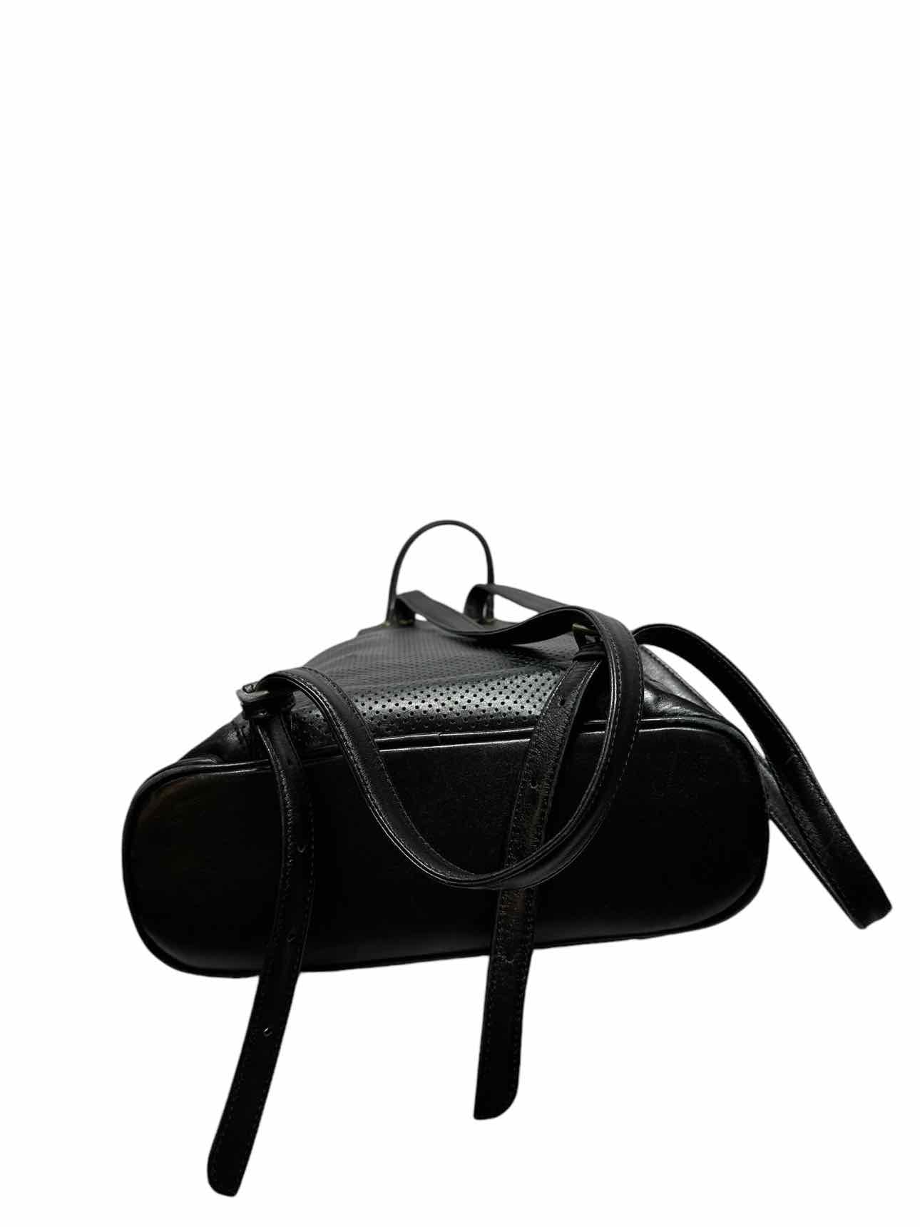 Latico Black Leather Backpack