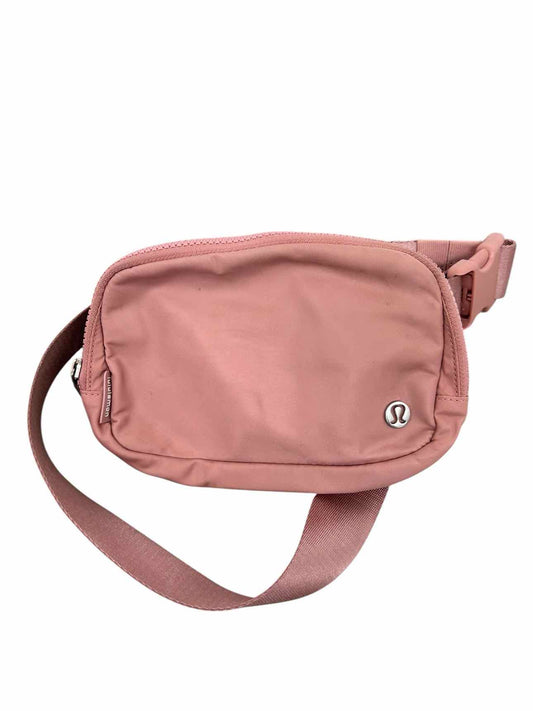 Lululemon Everywhere Bag Pink Nylon Crossbody
