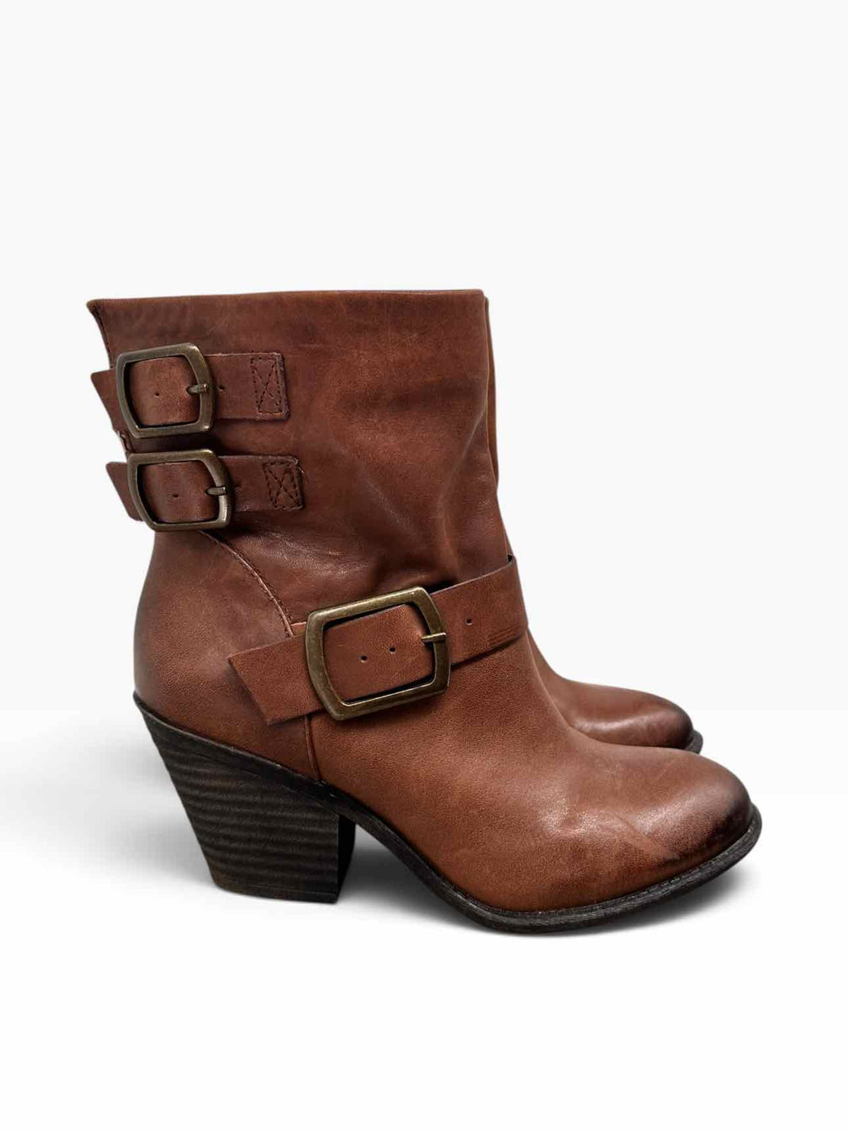 Lucky Brand Tommie Tan Bootie Shoe Size 8.5 **NEW**