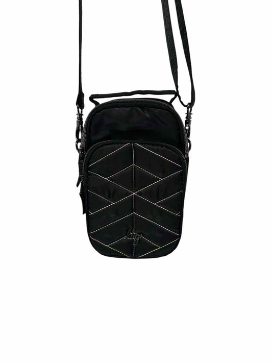 Lug Skeeter Mini Black Nylon Crossbody