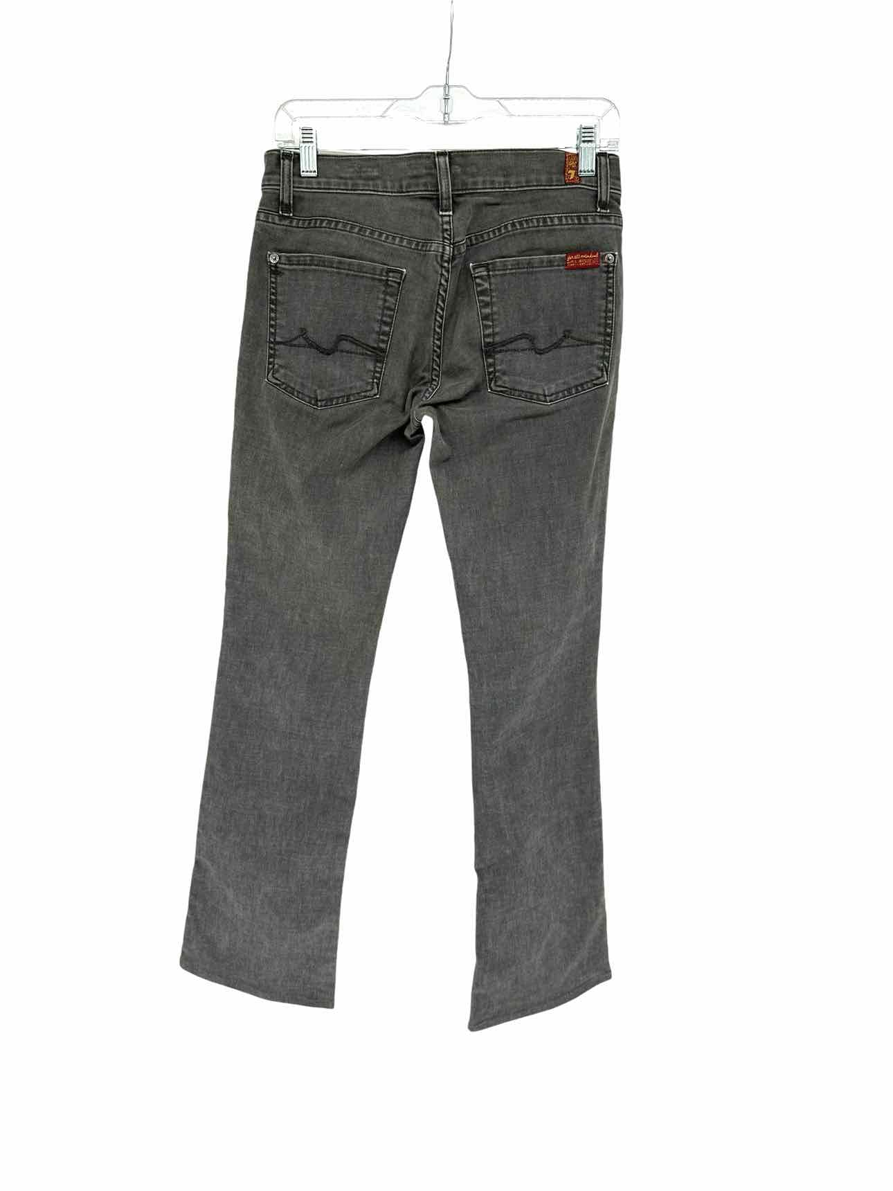 7 for All Mankind Gray Size 4 Jeans