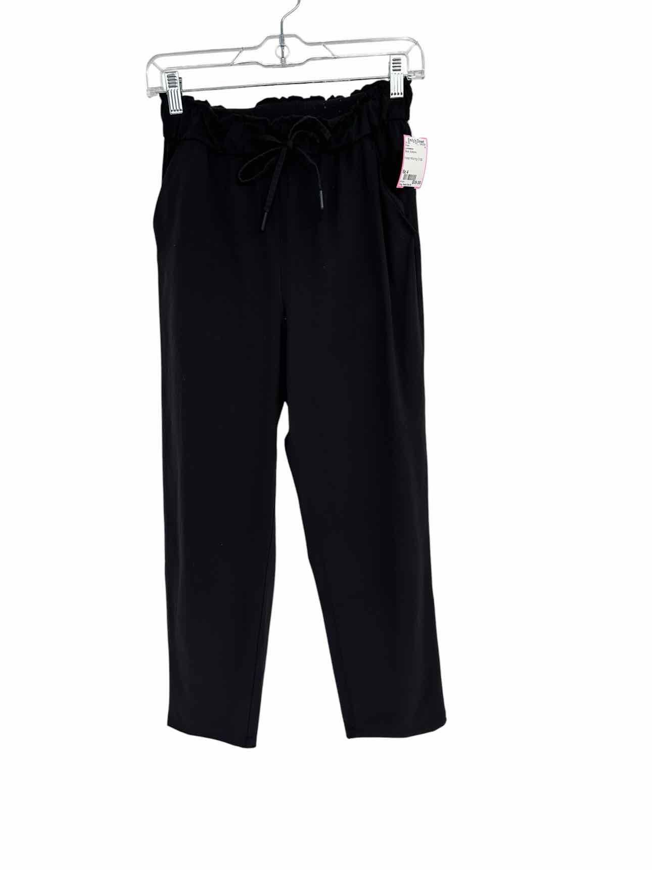 Lululemon Keep Moving Crop Pants Black Size 4
