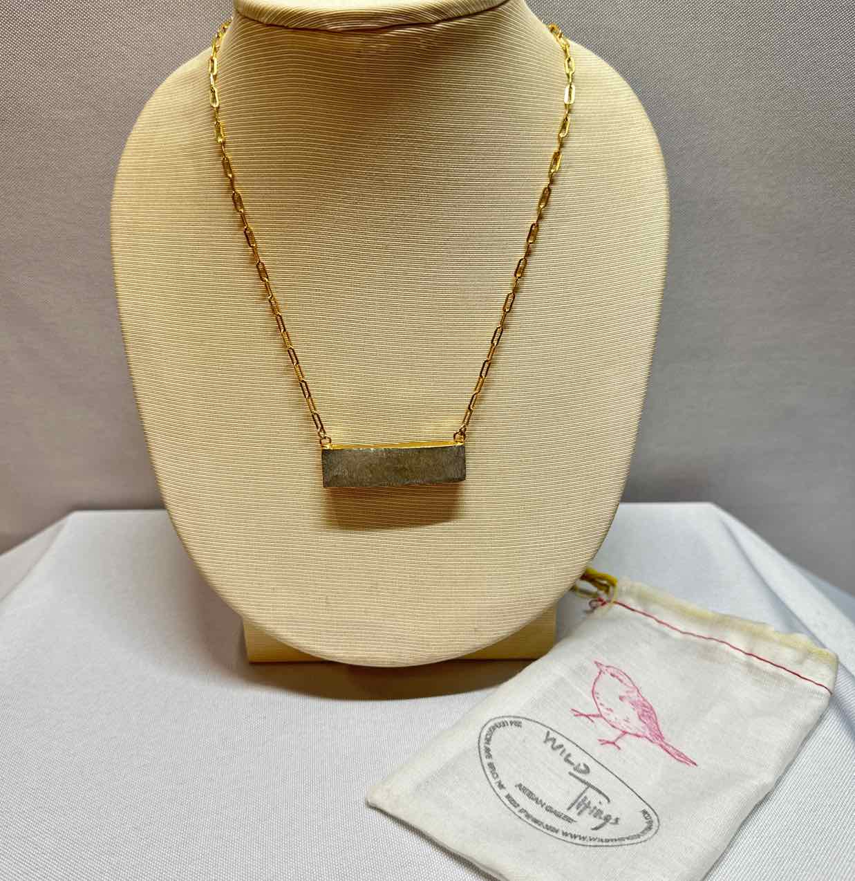 Karol Kirberger Druzy Quartz Necklace NEW