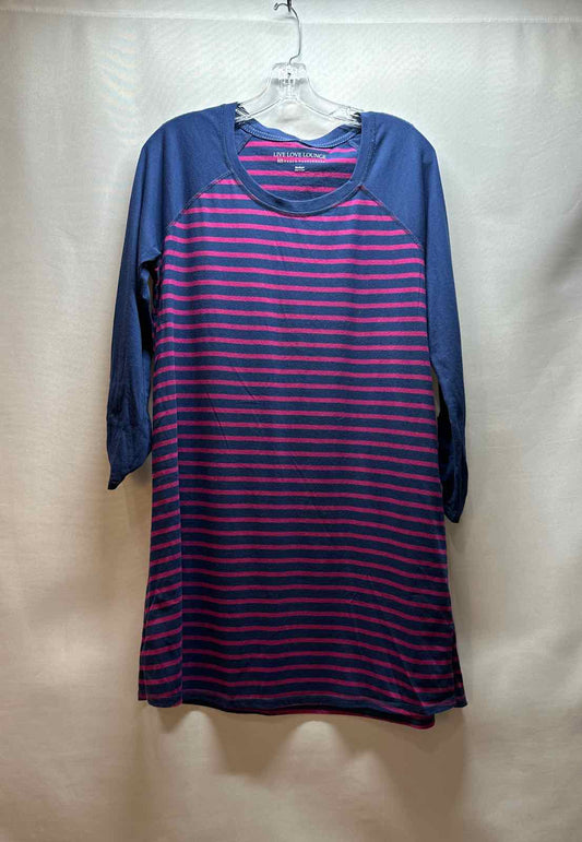 Live Love Lounge Navy Stripe Nightgown