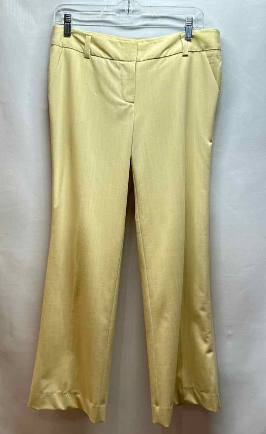 Trina Turk Yellow Dress Pants