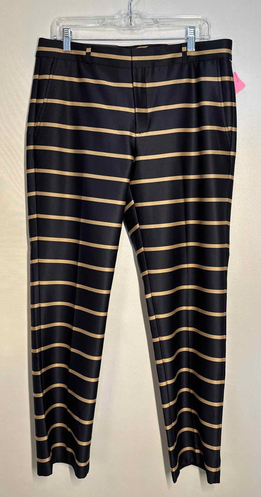 Banana Republic Black Stripe Pants
