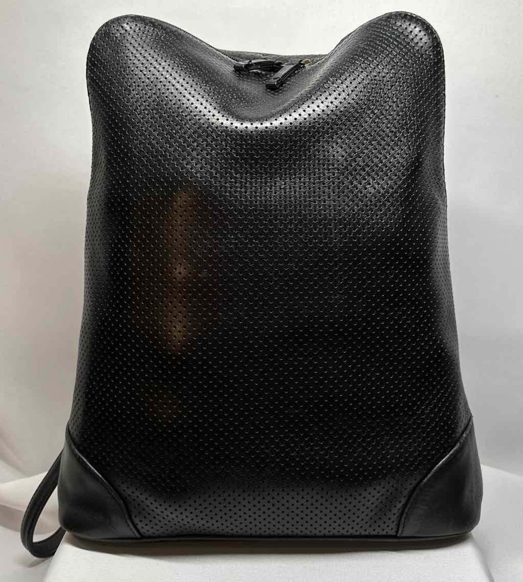 Latico Black Leather Backpack